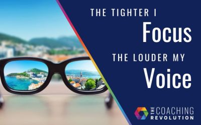 The Tighter I Focus, The Louder My Voice