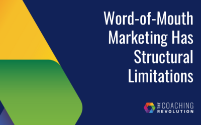 Word-of-Mouth Marketing Has Structural Limitations