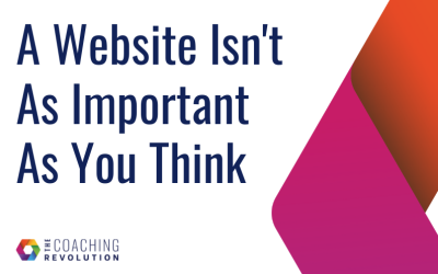 A Website Isn’t As Important As You Think